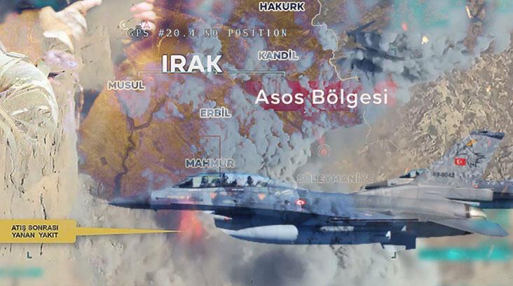 Asos bölgesinde 23 terörist etkisiz hale getirildi