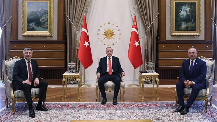 Erdoğan, Bulgaristan Hak ve Özgürlükler Hareketi Partisi Genel Başkanı Karadayı’yı kabul etti